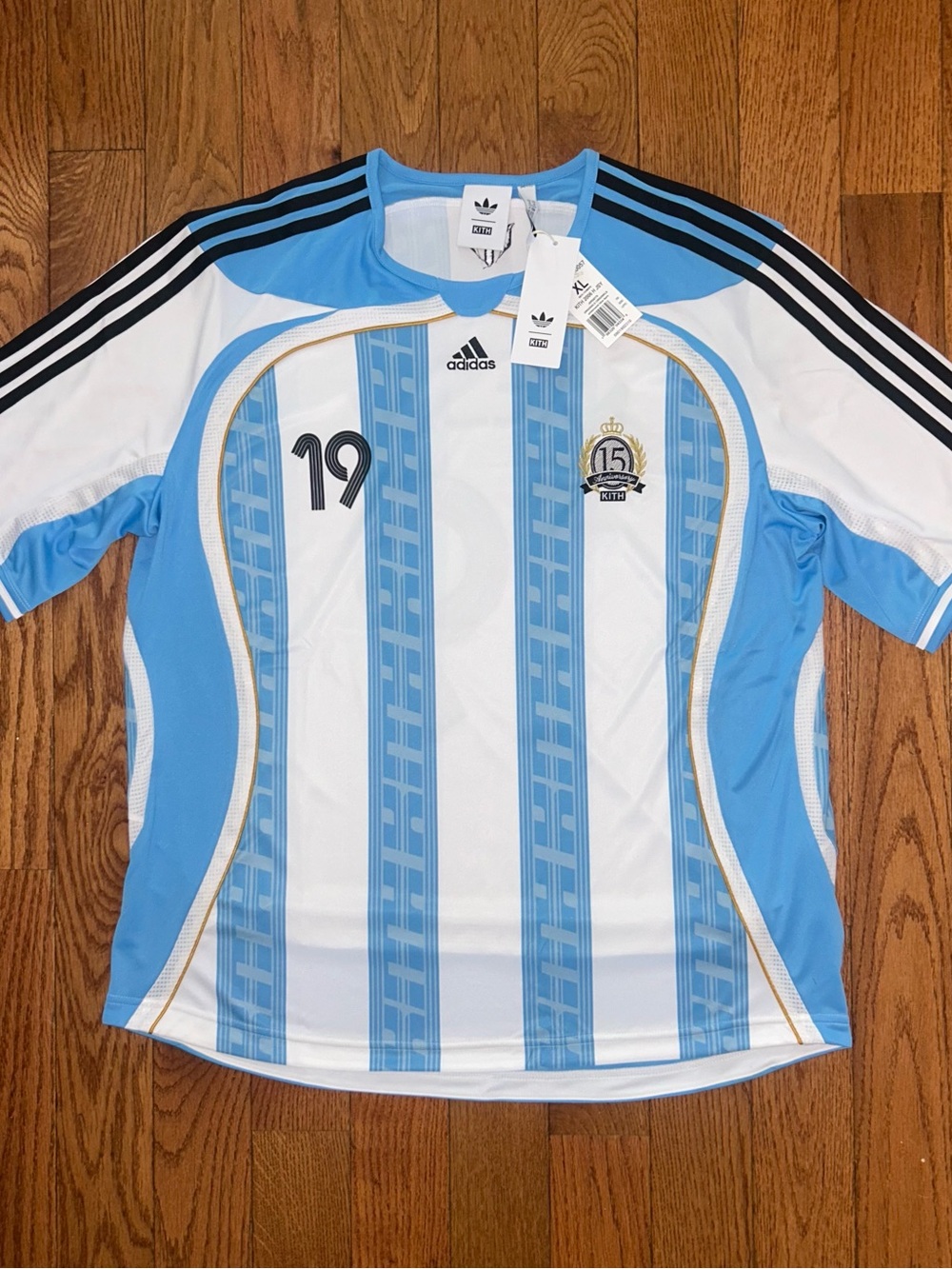 Lionel Messi Argentina 2006 World Cup Adidas x KITH Home Jersey Size XL NEW